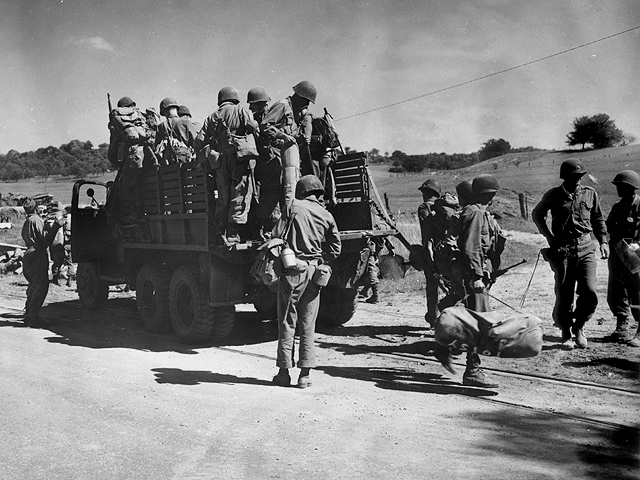 Larnod 1944 - U.S. 3rd Infantry Division Photography WWII